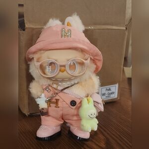 Authentic Big into Energy Happiness Labubu  in OUTFIT